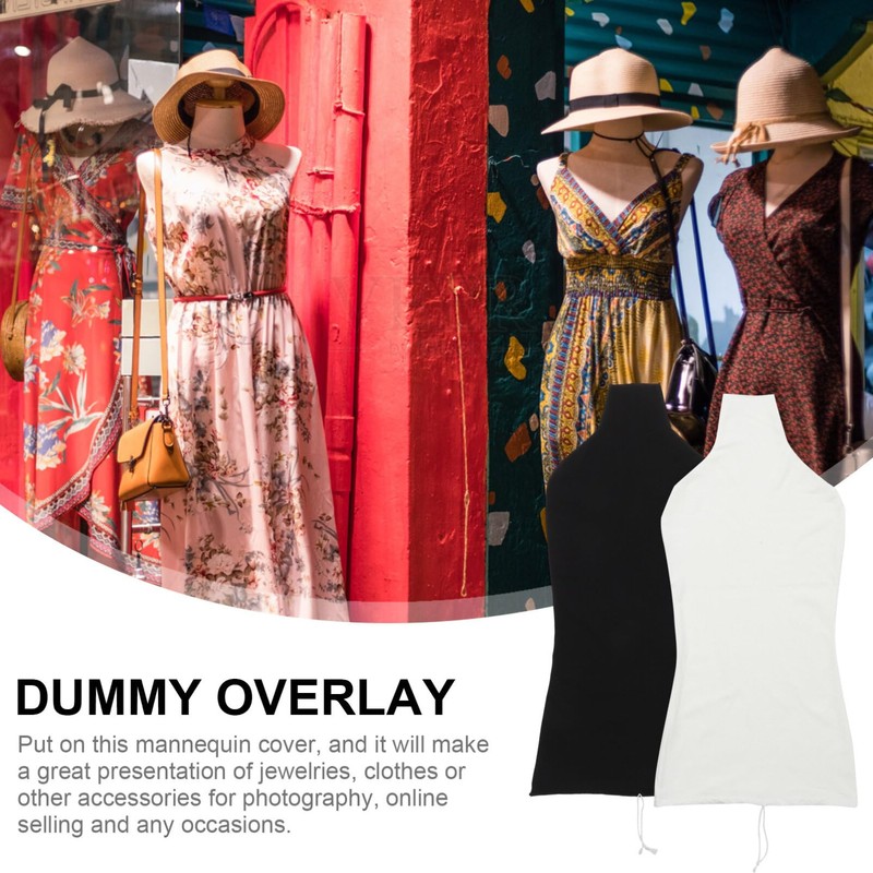 iplusmile Mannequin Fabric Cover Soft Stretchy Manikin Clothing Form Dress