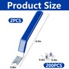 Nkiy Quen 2 Pack Glazier Point Driver Tool,Glazing Point Driver