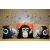 The Beach Stop Chimpanzee Monkey Printed Cushion Cover | Gift
