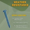 LIONMAX #8 x 2-1/2 Inch Pocket Hole Screws Exterior, 195