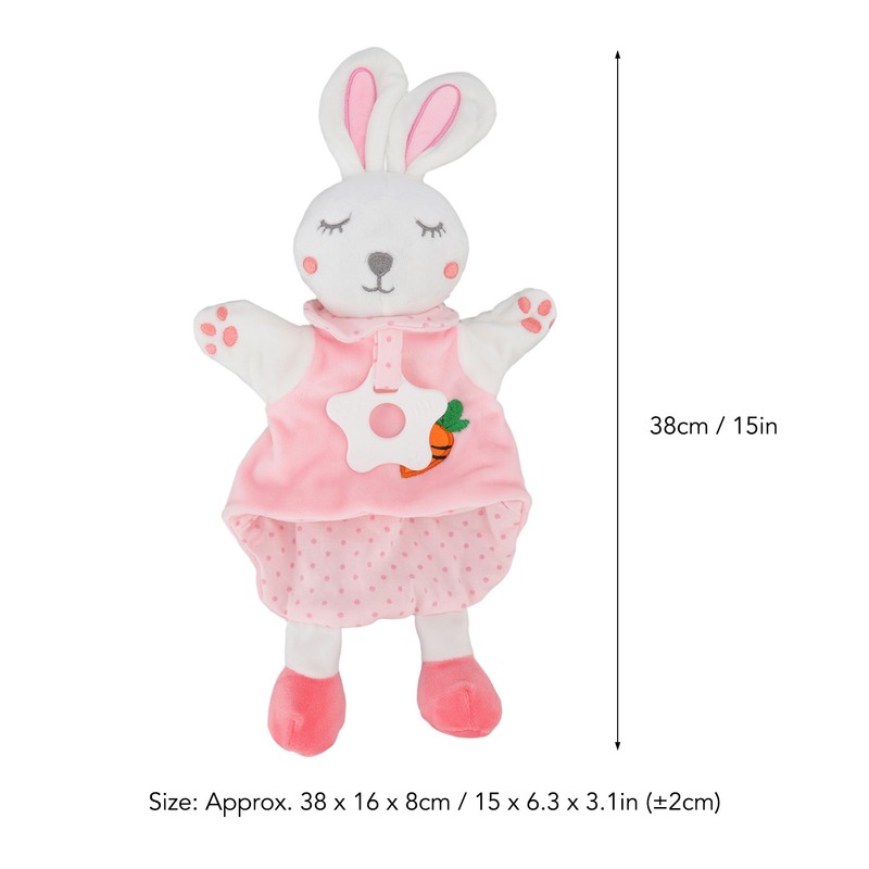 Baby Security Blanket Cute Bunny Baby Teething Stuffed Dolls Soft