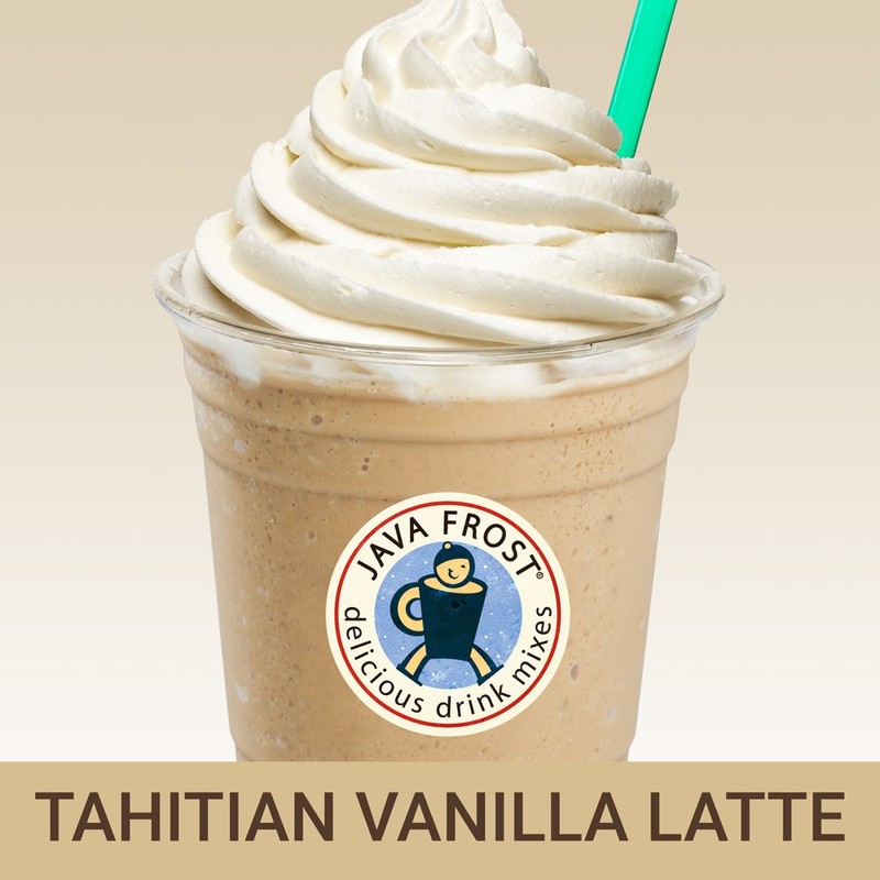 Tahitian Vanilla Latte Drink Mix (Espresso Latte 3 LB Bag)