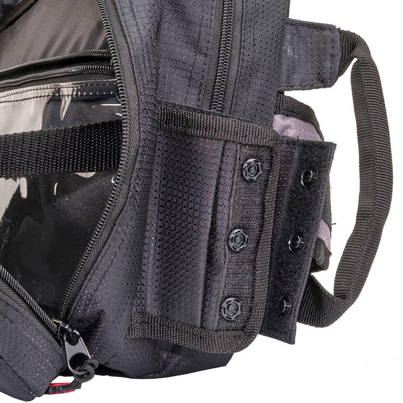 HTO Unisex's Sling Fishing Tackle Bag, Grey/Black, One Size