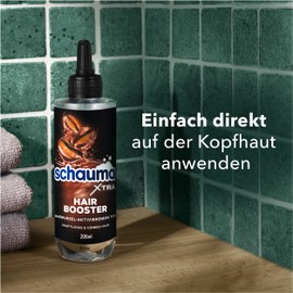 SCHAUMA Xtra Hair Booster Tonic (2 x 200 ml), Hair Tonic Helps Prevent Hair Loss, Scalp Tonic with Caffeine Activates the Hair Root for Weak & Thin Hair