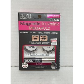 Ardell Professional Magnetic fauxmink False Lashes, All Day Hold & Reusable #818