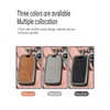 ontto Key Fob Case Metal Key Shell Leather Car Key