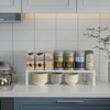 Jojocross Expandable Cabinet Shelf Organizer Storage Spice Rack Shelves for