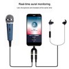 Dynamic Microphone, Condenser Microphone, Wired Microphone, Compatible with Karaoke, Handheld