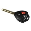 HQRP 3 Buttons Key Fob Compatible with Scion xb 2008