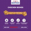 Treatly USA Beefhide Bones 15-17" Dog Chew Treats - Chicken