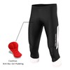 FDX Mens Quality Cycling Pant 3/4 Shorts Anti Bac Gel