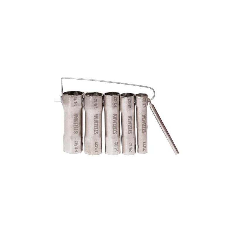 Steelman 6-Piece Shower and Tub Valve Socket Wrench Set (21/32",
