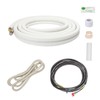 ICOOL 10 Ft. Mini Split Line Set, 1/4" & 1/2"