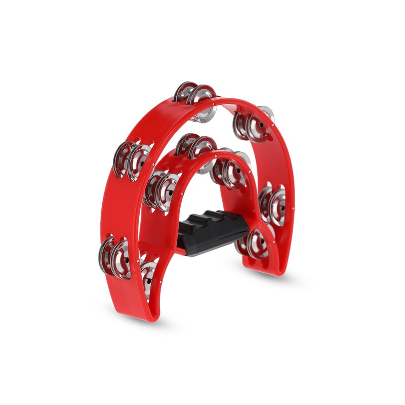 GEWA Half-Moon Ring 20 Pairs Chrome-Plated Clamps Double Row Red