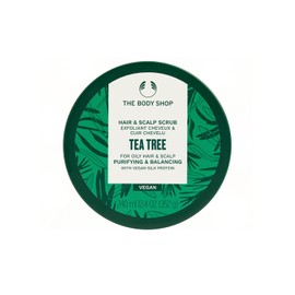 The Body Shop TT Clear & Balancing Hair Scrub, 8.5 fl oz (240 ml) (Scent: Tea Tree), Head Scrub, Scalp Care, Head Spa