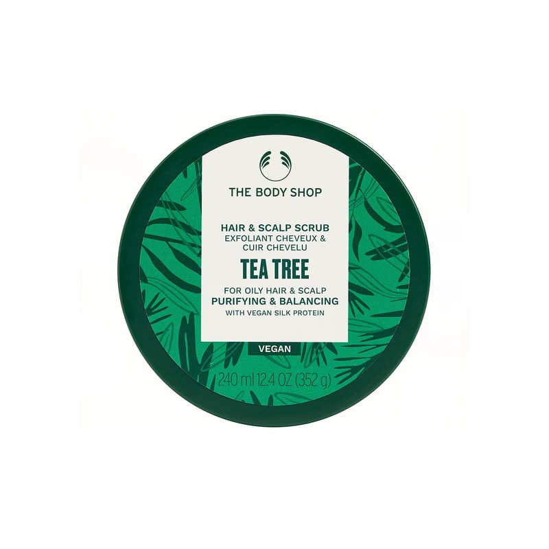 The Body Shop TT Clear & Balancing Hair Scrub, 8.5