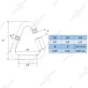 Shonan.Systems- Shonan Delta Quick Link, Large Stainless Steel 3.5 Inch