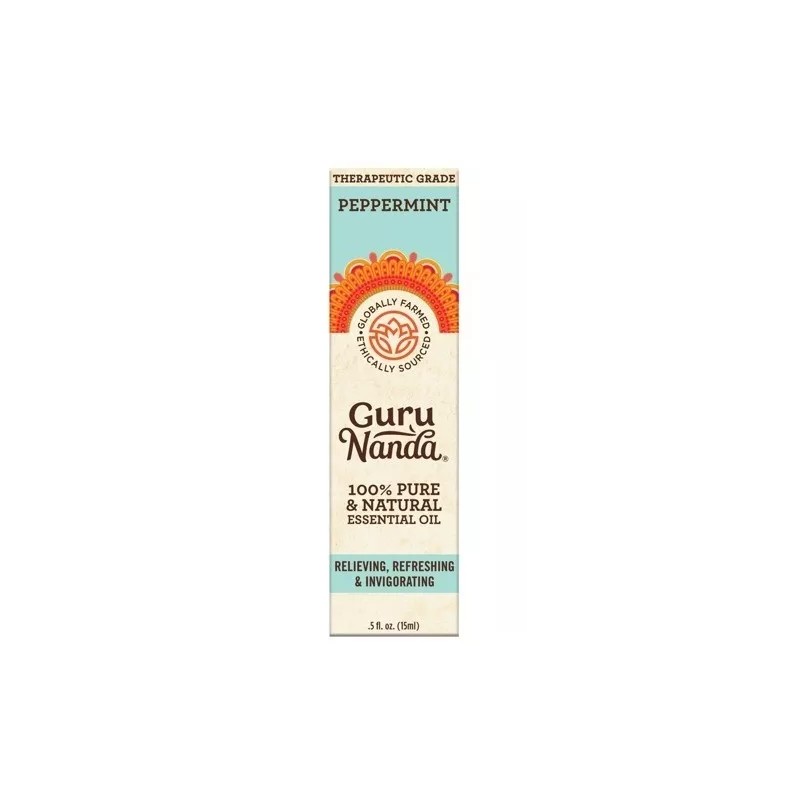 Gurunanda Aceite Menta Natural Aromaterapia Gurunanda 15ml *importado