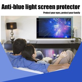 JC JCSKY 75 Inch Anti Glare TV Screen Film, TV Screen Protector Frosted Anti Glare Blue Light Dustproof Scratch Filter Film, New Protect Your Eyes, Reduce Eye Fatigue, 75Inch (1645 * 930mm)