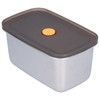 Food Storage Box Food Grade Stainless Steel Fruit Container Bento
