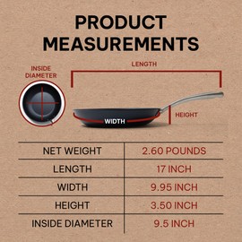 Alva x Black Angus 9.5" Carbon Steel Frying Pan Skillet, Non-Toxic PFAS PFOA & PTFE Free, Naturally Nonstick Blue Carbon Fry Pan, Compatible w/All Stove Tops & Induction Ready Hammered Carbon Steel