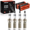 A-Premium Iridium Platinum Bujías compatibles con Mazda 3 2007-2009, 6