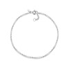 Singapore Anklet 1.8 mm Width – Genuine 925 Silver, Available