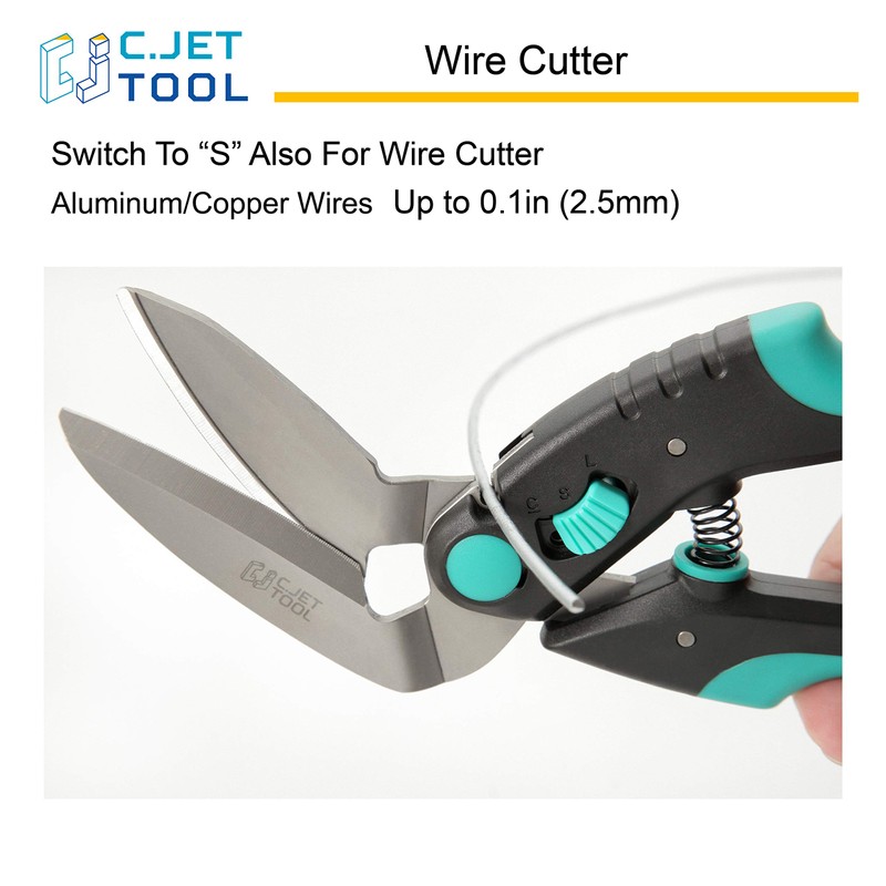 C.JET TOOL 10" Heavy Duty Carpet Cutter, Industrial Scissors, Multipurpose,