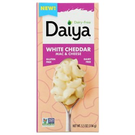 DAIYA White Cheddar Mac and Cheese, 5.5 OZ