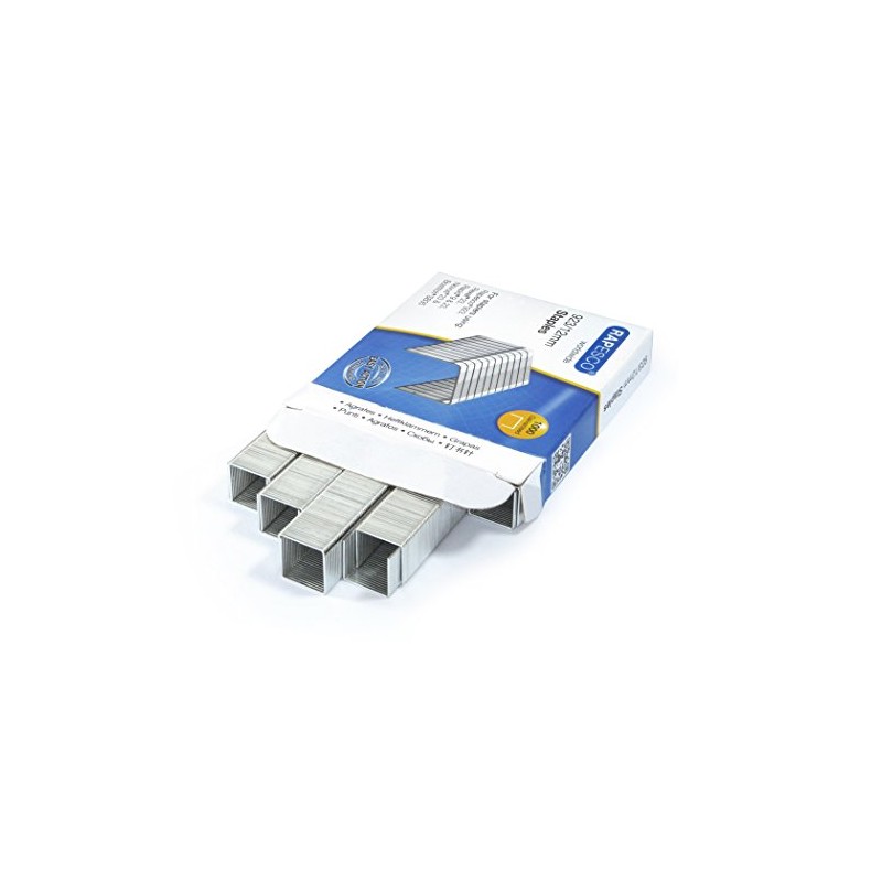 Rapesco 1238 923/12mm, Typ 23 verzinkte Heftklammern, 1000 Stück