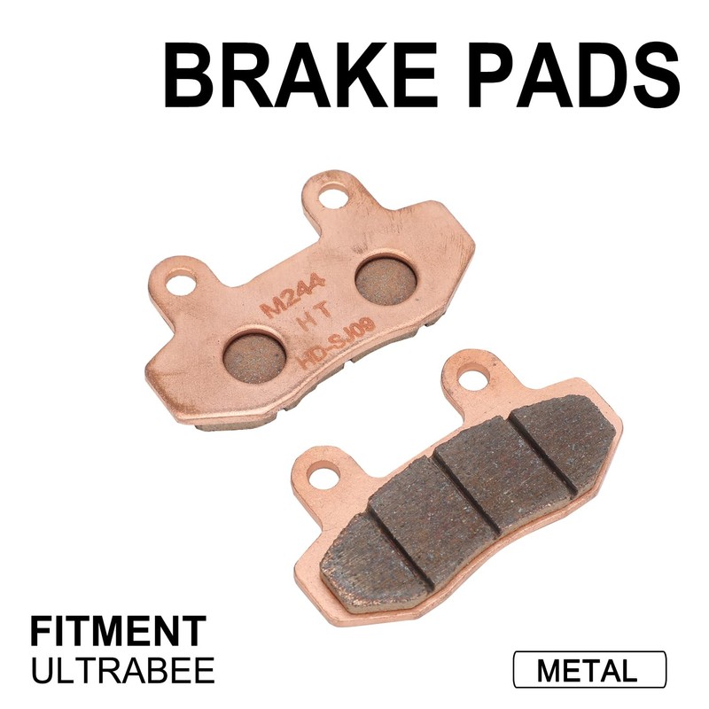 BAOUFF Brake Pads for Surron Ultra Bee,2 PCS Metal Front