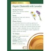 Traditional Medicinals Organic Chamomile & Lavender Herbal Tea, Settles Nervous