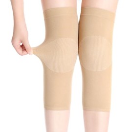 SUJAYU 1 par de Rodilleras para Mujeres y Hombres, Rodilleras Ligeras y Delgadas para aliviar el Dolor de Rodilla, Calentadores de Rodilla, Rodilleras, Rodilleras de Bailarina, Rodilleras