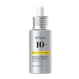 ANUA Vita 10 Pore Strix Brightening Serum, 0.7 fl oz (20 ml), Vitamin Essence, Pores, Skin Tone, Transparent, Moisturized, Firm, Panthenol, CICA, Mixed Skin, Dry Skin, Vitamin Serum, Skin Care