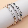 Agriajun Inspired Friendship Beaded Stretch Bracelets for Women Teen Girls