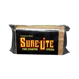 Sure-Lite Fire Starters 6 Sticks USA camping cookout BBQ hiking campfire made