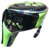 Golf Head Cover for Utility Paw Magnetic (Black/Green, Utility for)
