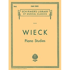 Friedrich Wieck Studies For Piano Pf