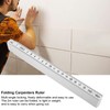 2Pcs Folding Rulers, 2m Folding Carpenters Ruler Lightweight Compact Measuring