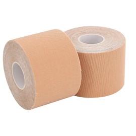 2 Pcs Scar Tattoo Cover Up Tape For Skin Scars Wrinkles Belly Muscle Tattoo Cover Up Silicona Para Cicatrices Concealing Women Silicon Kinesiology Uncut Tape Perfectly Sticky Beige