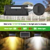 Bridika Solar Fence Lights, Fence Lights Fence Solar Lights Outdoor