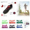 Patry Deluxe Agujetas Elásticas Paquete 5 Cordones Bloqueo Tenis Maratón