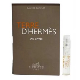 1 Vial TERRE D'HERMES EAU GIVREE Hermes Men 0.06 oz 2 ml Eau de Parfum Spray