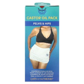 Queen of the Thrones Castor Oil Pack, Pelvis & Hips, One Size Fits All, 1 Count