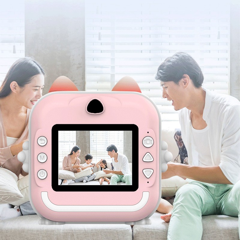 Children Digital Print Camera 24MP 5V 1080P 720P 2.4in Display