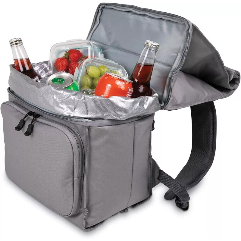 High Sierra Beach N Chill Cooler Backpack - Steel Grey