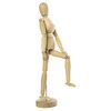Kangaro Flexible Mannequin Wooden Doll 30 cm Buxus Wood