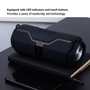 Bluetooth Speaker Multifunction Clear Sound Quality 1200mAh Battery Touch Portable