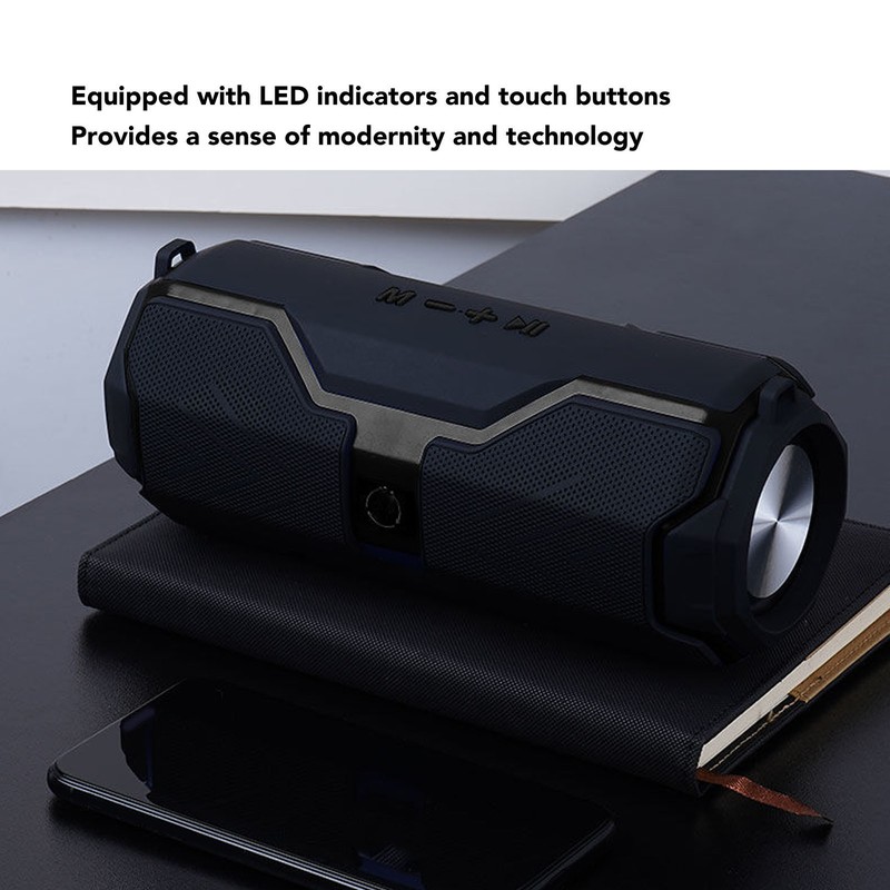 Bluetooth Speaker Multifunction Clear Sound Quality 1200mAh Battery Touch Portable