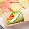 Restaurantware Paper Sandwich Wrap Display - Disposable Wrap Plate -